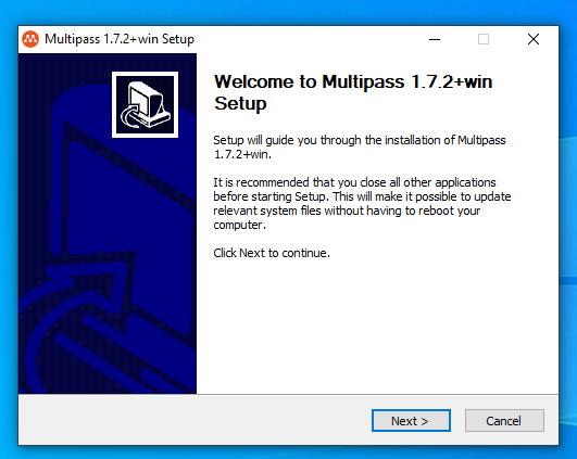 Prompt to install Multipass